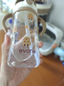 愛得利（evorie）兒童吸管水杯 嬰兒學(xué)飲杯寶寶喝水杯防漏吸管杯帶手柄水壺300ml 曬單實拍圖