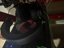 雷蛇Razer雷蛇旋風(fēng)黑鯊V2X 頭戴式有線(xiàn)電競游戲耳機帶麥克風(fēng) 黑色 曬單實(shí)拍圖