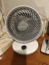 夏普（SHARP)小風(fēng)鈴空氣循環(huán)扇電風(fēng)扇家用小型風(fēng)扇桌面臺(tái)式靜輕音99檔風(fēng)速抑菌大風(fēng)量一級(jí)能效PJ-CA230A-C 曬單實(shí)拍圖