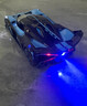 布加迪飛火流星超級跑車合金車模兒童玩具車仿真金屬汽車模型收藏 [噴霧款]布加迪飛火流星(藍(lán)1 跑車 曬單實(shí)拍圖