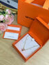 MITHAOL紅剛玉排鉆路路通項(xiàng)鏈女 輕奢小眾高級(jí)感中古風(fēng)鎖骨鏈女款銀鍍18k 排鉆路路通項(xiàng)鏈 專柜禮盒裝 【送禮更顯愛意】 曬單實(shí)拍圖