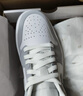 耐克（NIKE）JORDAN 1 LOW 女子運(yùn)動(dòng)鞋刺繡板鞋 DC0774-105 42 曬單實(shí)拍圖