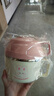 WELLMEET學(xué)生飯盒小學(xué)生專(zhuān)用宿舍泡面碗餐盒不銹鋼飯盒兒童飯盒學(xué)校用 粉色小兔【小號1300ml】 曬單實(shí)拍圖