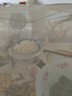 JCZS德國品牌蓋菜罩家用2025可折疊餐桌罩食物剩菜剩飯防塵防蒼蠅 圓形白色80cm 可蓋10-12盤菜 曬單實拍圖