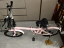 永久（FOREVER）自行車(chē)折疊自行車(chē)成人折疊自行車(chē) 超輕放后備箱折疊車(chē)自行車(chē)女士 標配女神粉|單速+輻條輪+禮包 20寸|充氣胎|身高135-175cm 曬單實(shí)拍圖