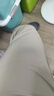 雅戈爾 褲子男士 2025春夏季青年商務(wù)休閑長(cháng)褲 灰藍 175/84A 曬單實(shí)拍圖