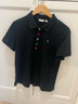 納維凱爾意大利小帆船女防蚊翻領(lǐng)T恤休閑通勤短袖POLO衫2325525503 黑 XL  曬單實(shí)拍圖