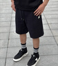 FILA FUSION斐樂(lè)潮牌【章昊同款】針織五分褲男2025夏季時(shí)尚休閑短褲 曬單實(shí)拍圖