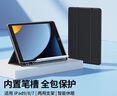 綠聯(lián) 適用iPad9保護(hù)殼 ipad第九代保護(hù)套帶筆槽 ipad8/7蘋果平板殼 三折支架智能休眠超薄 全包防摔 曬單實(shí)拍圖