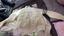 鴨鴨（YAYA）【90+系列】零壓輕暖羽絨服女士2025秋冬新款短款立領(lǐng)休閑外套XB 米色 M 曬單實(shí)拍圖