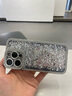 索利奧適用蘋果16Promax手機(jī)殼鑲鉆滿天星iPhone15精孔鏡頭全包圍防摔散熱硅膠保護(hù)套女生款高檔輕奢小眾 【銀色】邊框鑲鉆滿天星-精孔鏡頭全包 蘋果16Promax 曬單實(shí)拍圖