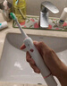 博皓（prooral）聲波電動(dòng)牙刷護(hù)齒壓感提醒成人充電式情侶送禮生日禮物 T33白雪  曬單實(shí)拍圖