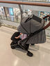 UPPAbabyMINU V3新生嬰兒車 輕便折疊 可坐可躺可登機(jī)寶寶手推車 深灰色 曬單實(shí)拍圖