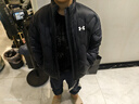 UNDER ARMOUR【商場同款】秋冬兒童輕薄羽絨服鴨絨居家保暖大童外套 黑色 150 曬單實拍圖