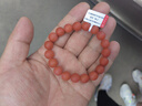 石玥珠寶收藏級10-11mm保山南紅瑪瑙手串轉(zhuǎn)運珠手鏈男女士款 水晶瑪瑙 曬單實拍圖