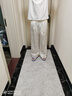 POUM美式冰絲臟臟褲子男士夏季潮牌運動寬松垂感闊腿褲9975卡其XL 曬單實拍圖
