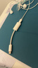 CASSDAN適用lighting耳機(jī)轉(zhuǎn)Type-c轉(zhuǎn)接頭蘋果耳機(jī)轉(zhuǎn)iphone16/15華為小米ipad平板筆記本無(wú)損聽(tīng)歌通話線控 Lighnting母（全功能）轉(zhuǎn)Typec公轉(zhuǎn)接線 曬單實(shí)拍圖