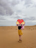 駱駝（CAMEL）大黃靴女都市戶外四季可穿系帶工裝靴馬丁靴 L23W307016 黃棕 39 曬單實(shí)拍圖