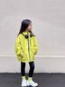 茨語(yǔ)2025秋季新款中大童上衣兒童戶外沖鋒衣女童休閑寬松防風(fēng)連帽外套 粉紅色W8870 150 曬單實(shí)拍圖