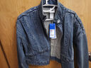 阿迪達(dá)斯 （adidas）Originals三葉草2025年女子DENIM JKT牛仔運(yùn)動夾克外套 KH1183 L 曬單實(shí)拍圖