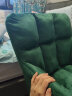 全品屋电脑椅电竞椅办公室椅子女生学习椅座椅人体工学椅化妆椅升降转椅 墨绿色+高弹海绵 柔暖绒布 实拍图