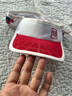 COMPRESSPORT跑步馬拉松越野蛛網(wǎng)輕量CS空頂帽吸汗防曬遮陽(yáng)運(yùn)動(dòng)帽戶(hù)外帽 白紅【35克】 均碼 曬單實(shí)拍圖