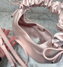 CHARLES&KEITH蝴蝶結(jié)褶皺手提斜挎小方包生日禮物女CK2-40151496 Baby Pink淺粉紅色 中包 曬單實(shí)拍圖