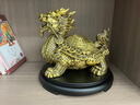 黃銅龍龜擺件一對(duì)銅制八卦金錢龍頭龜神獸客廳玄關(guān)辦公室裝飾大號(hào) 16號(hào) 銅金錢八卦龍龜+送底座+五 曬單實(shí)拍圖