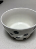 碗筷一人一雙專(zhuān)人陶瓷家用米飯碗陶瓷餐具套裝一人一筷一碗一 波點(diǎn)碗+波點(diǎn)筷子[送同款勺子] 曬單實(shí)拍圖