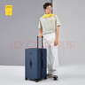 地平線8號（LEVEL8）行李箱 密碼拉桿箱女男托運旅行PC箱28英寸大容量 旅行者系列藍色 曬單實拍圖