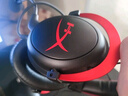 極度未知（HYPERX）Cloud II 颶風(fēng)2黑紅 有線(xiàn) 虛擬7.1環(huán)繞音 聽(tīng)聲辨位 頭戴式電競耳機 適配三角洲行動(dòng) 曬單實(shí)拍圖