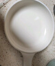 紅廚陶瓷平底鍋不粘鍋小煎鍋家用煎蛋煎牛排專用電磁爐鍋26cm白色 曬單實拍圖