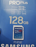 三星（SAMSUNG）128GB SD存儲(chǔ)卡 高速PRO藍(lán)卡 U3SD相機(jī)內(nèi)存卡支持微單/單反相機(jī)4K視頻 讀速180MB/s寫速130MB/s 曬單實(shí)拍圖