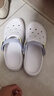 斯凱奇（Skechers）怪獸洞洞鞋涼鞋女士夏季厚底泡泡鞋軟底透氣沙灘鞋溯溪鞋111581 曬單實拍圖