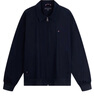TOMMY HILFIGER【輕通勤】25新款春夏男商務(wù)休閑拉鏈翻領(lǐng)行政夾克外套04336 藏青色FAP S （推薦：120-135斤） 曬單實(shí)拍圖