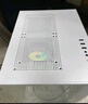 AOCCG391W白色 游戲電腦主機海景房機箱 雙面玻璃/支持MATX主板/240水冷/7風扇位/270°全景/左右分倉 曬單實拍圖