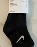 耐克（NIKE） 速干訓(xùn)練短襪子（3雙） EVERYDAY LIGHTWEIGHT SX7677-010 L 曬單實(shí)拍圖