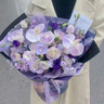 花與千尋情人節(jié)鮮花速遞玫瑰蝴蝶蘭混搭花束生日表白送女友全國同城配送 紫色玫瑰蝴蝶蘭花束豪華款 同城配送   支持預約日期送達 曬單實拍圖