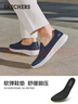 斯凱奇（Skechers）男鞋夏季2025年新款一腳蹬健步鞋透氣休閑運(yùn)動(dòng)鞋216700 曬單實(shí)拍圖