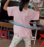 杜威克兒童呼啦圈幼兒園小學(xué)生初學(xué)者軟海綿表演圈 直徑70cm適合6-12歲 曬單實(shí)拍圖