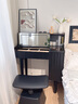 賀冠復古風(fēng)床頭梳妝臺一體柜家用極簡(jiǎn)黑色電腦桌全實(shí)木化妝桌二合一 100cm丨LED茶玻臺面丨升降凳套裝 抽屜在右-鏡面蓋上秒變書(shū)桌 曬單實(shí)拍圖
