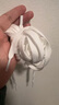 【原裝品質(zhì)】圓形鞋帶黑白通用籃球鞋老爹鞋休閑鞋椰子鞋運動鞋繩 圓形白色 120cm【適配6對孔】 曬單實拍圖