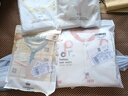 顆粒熊（KELIXIONG）嬰兒衣服秋季長袖連體衣粉色女寶寶套頭單排扣純棉春秋寶寶衣服 小檸檬黃 80cm 曬單實(shí)拍圖