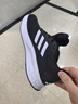 阿迪達(dá)斯 （adidas）男鞋跑步鞋 25夏季新款緩震輕便運動鞋網(wǎng)面透氣低幫休閑鞋子 【軟彈減震】經(jīng)典黑白/熱銷款/曬圖退10 39 （內(nèi)長240mm） 曬單實拍圖