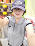 蔓爾依休閑褲女裝夏季套裝2025新款時尚洋氣質(zhì)小個子穿搭闊腿褲子兩件套 灰色上衣+灰色褲子 L 曬單實拍圖