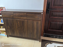 艾斯福 新中式鞋柜實(shí)木框架門口玄關(guān)柜家用客廳入戶門廳隔斷柜 和悅D282【121*34*100cm】 曬單實(shí)拍圖