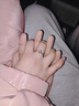 MZMZ鉑金戒指永恒情侶對(duì)戒Pt950白金訂婚結(jié)婚生日情人節(jié)禮物送女友 輕奢款-【永恒】情侶對(duì)戒 曬單實(shí)拍圖