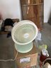 志高（CHIGO）【國家補貼】電風(fēng)扇/臺扇/小風(fēng)扇桌面風(fēng)扇家用臥室學(xué)生宿舍廚房辦公室臺式轉(zhuǎn)頁扇輕音節(jié)能自動搖頭 臺扇【3D循環(huán)風(fēng)-廣角搖頭】 曬單實拍圖
