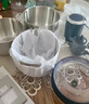 摩飛電器（Morphyrichards）絞肉機(jī) 家用套娃絞餡機(jī)碎肉機(jī) 電動多功能輔食料理機(jī)打蒜攪拌機(jī) 不銹鋼三碗 MR9401A 曬單實(shí)拍圖