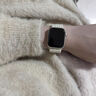 炫戴（XUANDAI）適用apple watch s10表帶編織iWatch s9腕帶磁吸音樂(lè )小狗蘋(píng)果手表s8表帶s7/s6/s5/se高級ultra配件 酒紅色-笑臉 44/45/46/49表盤(pán)4~ 曬單實(shí)拍圖